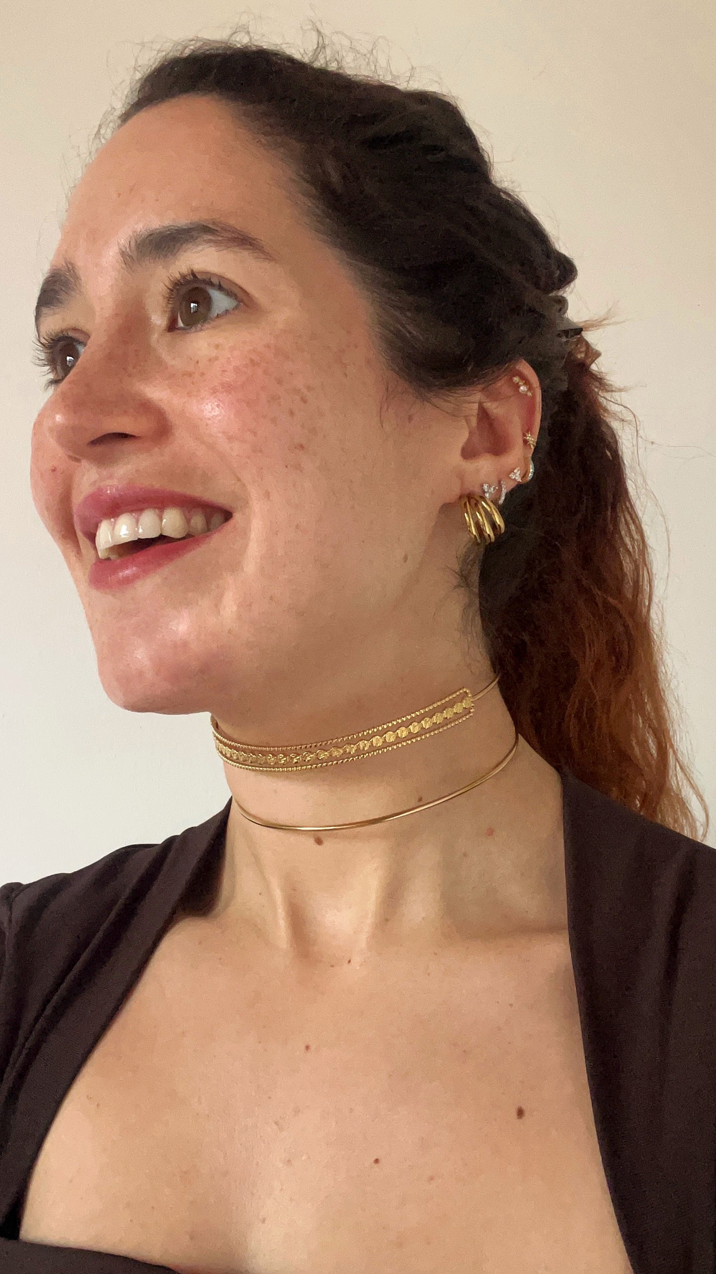 Choker rígido Rachel