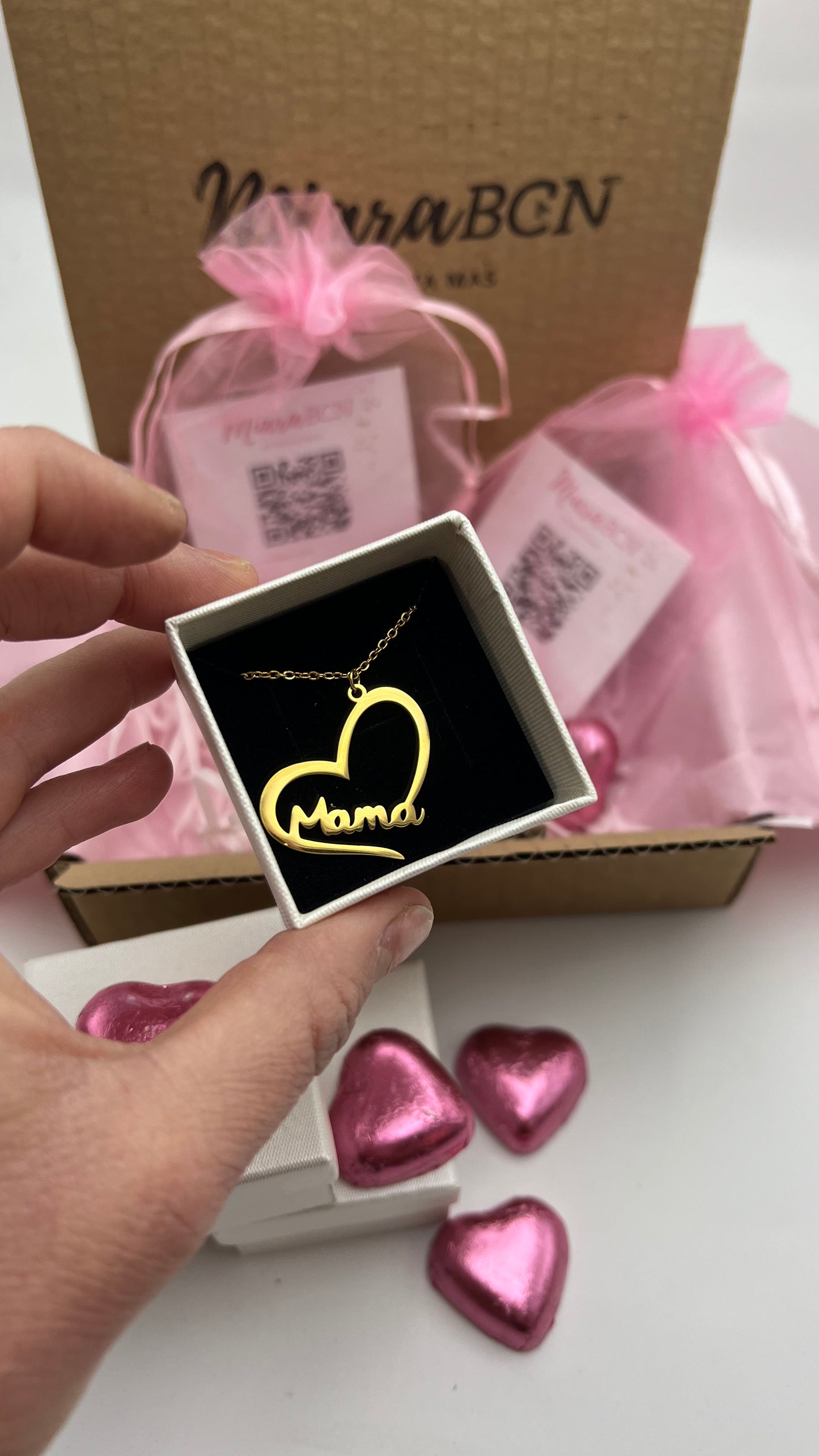 Colgante Mamá corazón