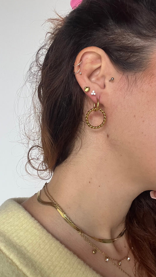 Aros Blanca Earrings