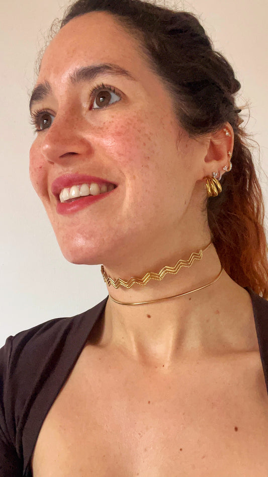 Choker rígido Rachel