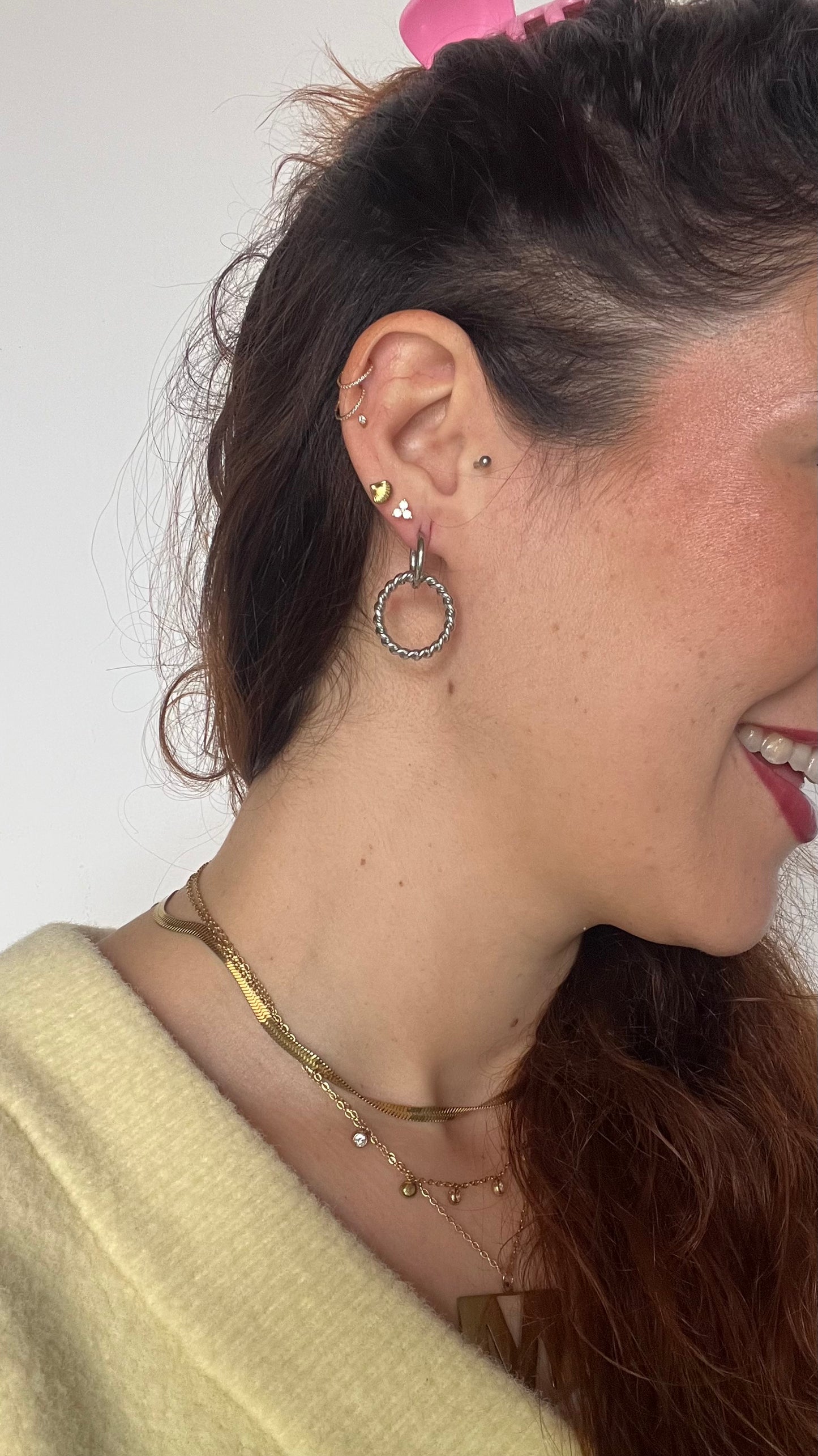 Aros Blanca Earrings