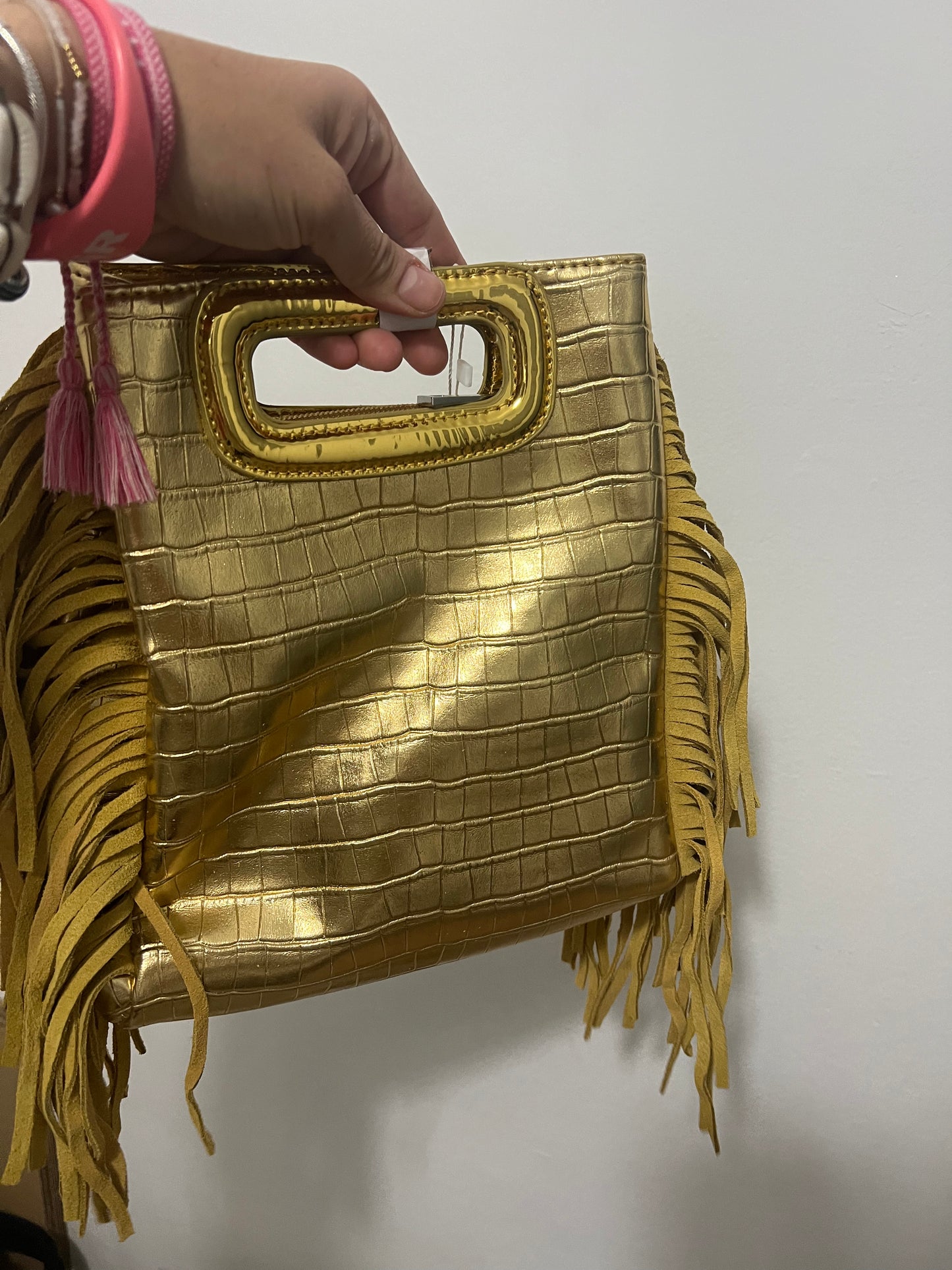 Bolso Flecos relieve