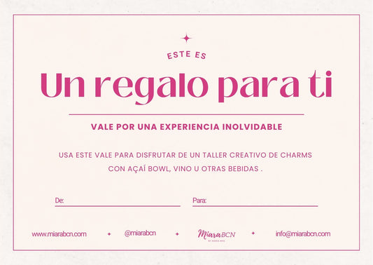 Tarjeta regalo Miara Mood